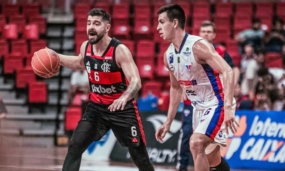 Partida entre Flamengo e Fortaleza, válida pelas quartas do NBB (João Moura/FBC)
