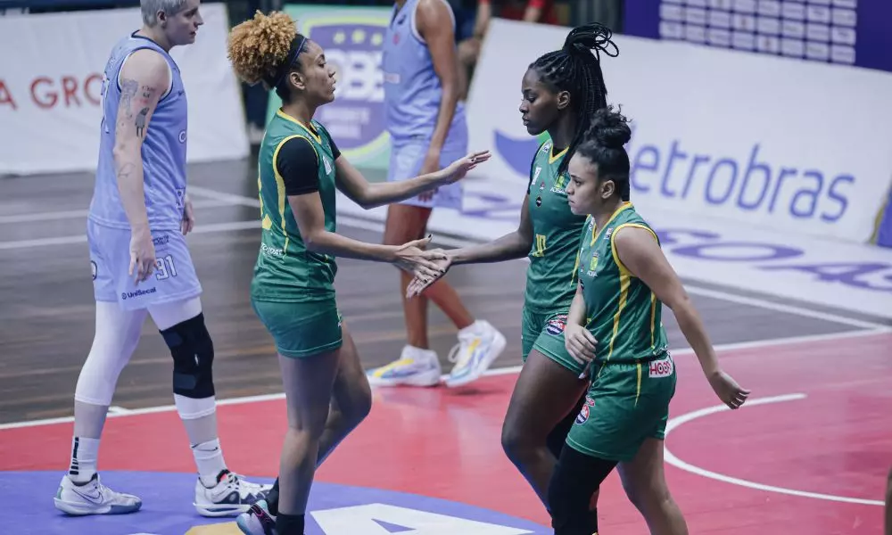 Partida entre Ponta Grossa e Santo André, válida pela LBF (João Vitor Rezende/LDPG)