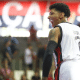Didi, jogador do Flamengo, em quadra no duelo contra o Bauru pela semifinal do NBB (Foto: Gilvan de Souza)