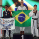Luiz Felipe Aquino no lugar mais alto do pódio no Aberto do Equador (Divulgação/PATU)