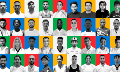 Atletas da Equipe Olímpica de Refugiados anunciada pelo COI para Paris-2024