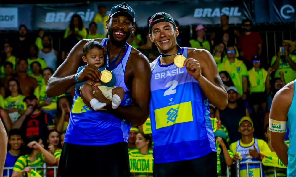 Evandro e Arthur Lanci Vôlei de Praia