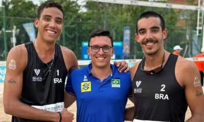 Pedro e Henrique, Henrique Camboim, Pedro Oliveira, Vôlei de praia, futures de wuhan