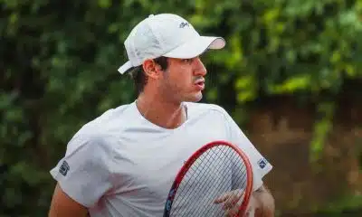 Gustavo Heide, que disputa Challengers, no Challenger de Oeiras
