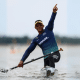 Isaquias Queiroz vibra com vitória no C1 1000m da Copa do Mundo de canoagem velocidade, paris 2024, canoagem, c1 1000 m, jogos olímpicos