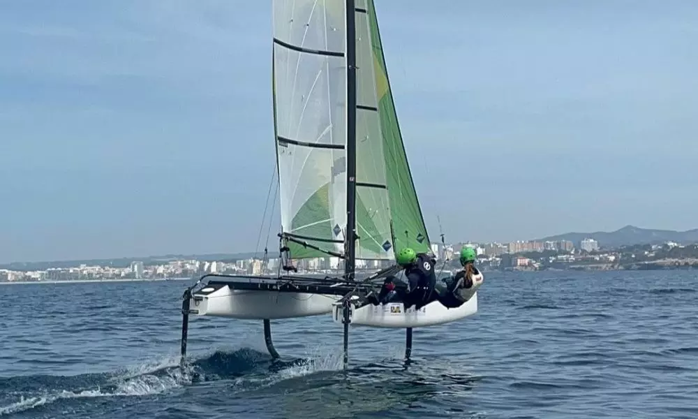 João Siemsen e Marina Arndt, Gustavo Abdulklech e Nicolas Bernal, Nacra 17