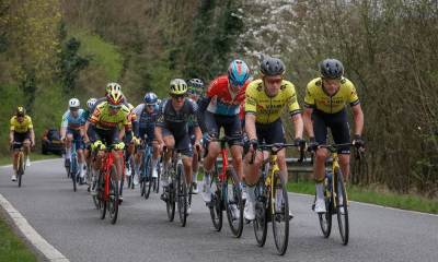Nicolas Sessler em ação no Grande Prêmio Internacional Beiras e Serra da Estrela de ciclismo estrada