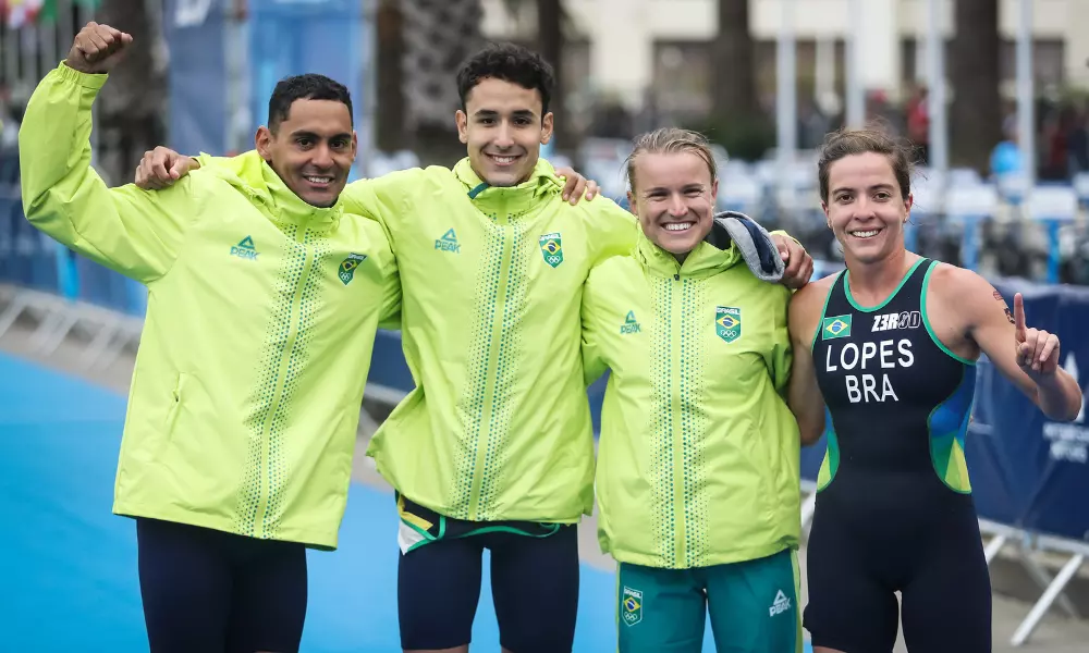 Manoel Messias, Miguel Hidalgo, Djenyfer Arnold e Vittoria Lopes irão competir em Paris-2024 no triatlo