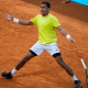 Thiago Monteiro comemora vitória sobre Gael Monfils no Masters 1000 de Roma