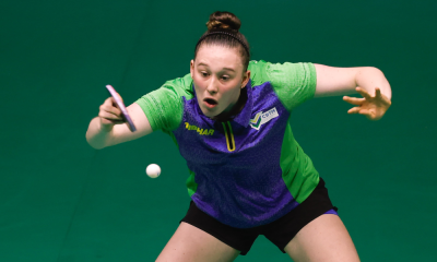 Victoria Strassburger WTT Contender do Rio de Janeiro; ela precisou treinar na garagem de casa por conta das enchentes no Rio Grande do Sul Mundial Júnior de tênis de mesa Brasil Mundial Júnior de tênis de mesa