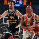 brasileiro Yago Mateus no jogo 2 das finais da ABA League, liga adriática de basquete