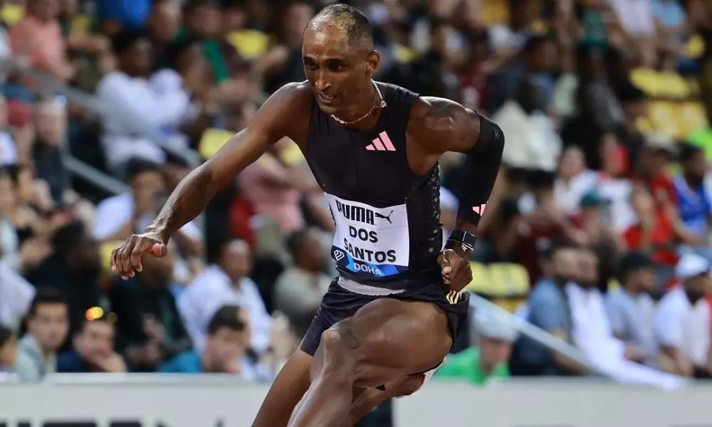 Alison dos Santos, Piu, 400m com barreiras, etapa de Doha da Diamond League de atletismo Mônaco