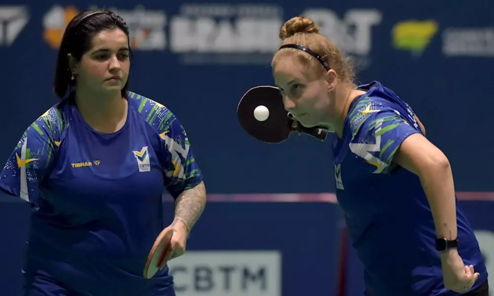 Bruna Alexandre e Danielle Rauen no Aberto de Montenegro