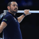 Chico Porath, técnico da ginástica artística feminina do Brasil nos Jogos Olímpicos Paris-2024 falando de Rebeca Andrade