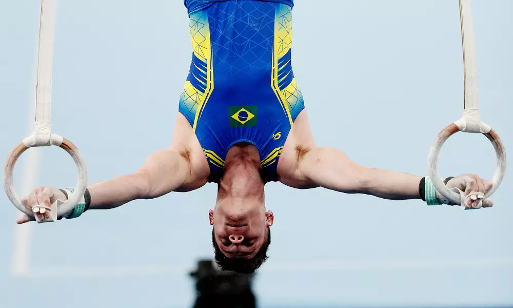 Diogo Soares no Pan-Americano de ginástica artística
