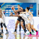 Érika de Souza, do Sesi Araraquara, em jogo da Liga Sul-Americana de basquete feminino