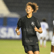 Gi Fernandes comemora gol no jogo entre Corinthians e Taubaté no Paulistão Feminino