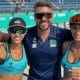 Julhia e Marcela, Julhia Perandre e Marcela Mattoso, Futures de Pingtan, vôlei de praia