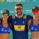 Julhia e Marcela, Julhia Perandre, Futures de Pingtan de vôlei de praia. Pedro Oliveira, Henrique Camboim, Marcelas Mattoso