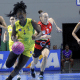 Partida entre Santo André e Ituano pela LBF de basquete feminino