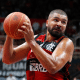 Olivinha no jogo entre Flamengo e Bauru na semifinal do NBB