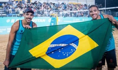 Pedro e Henrique, Pedro Oliveira, Henrique Camboim, vôlei de praia, futures de wuhan