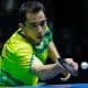 Hugo Calderano WTT Eslovênia Tênis de Mesa