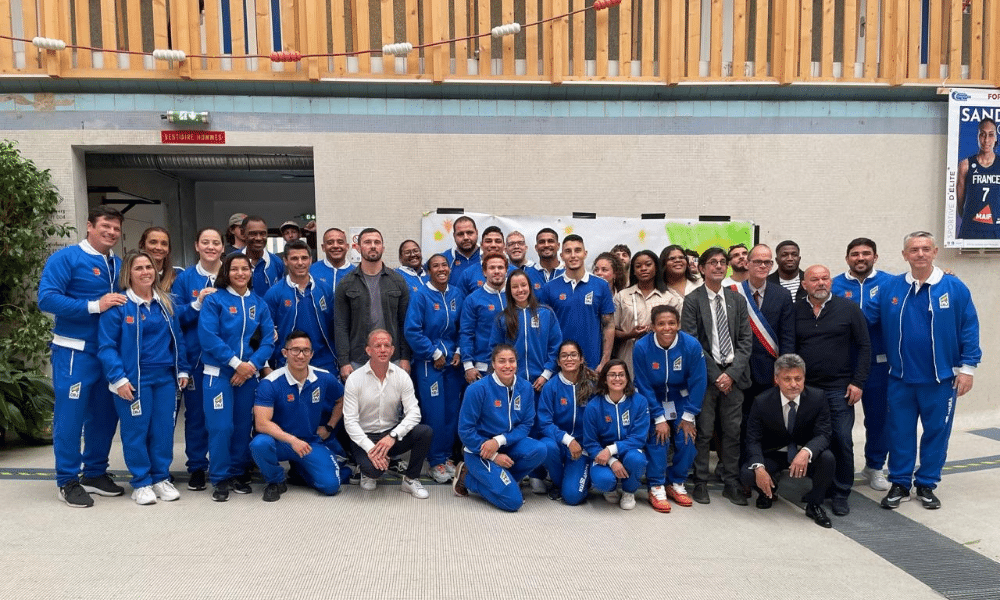 Atletas do COB indo se praparar para os Jogos Olímpicos de Paris 2024