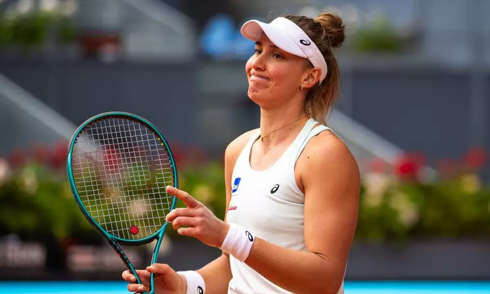 Bia Haddad Maia com cara de frustração no WTA 500 de Bad Homburg