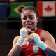 Tati Chagas no peso galo feminino mundial de Boxe