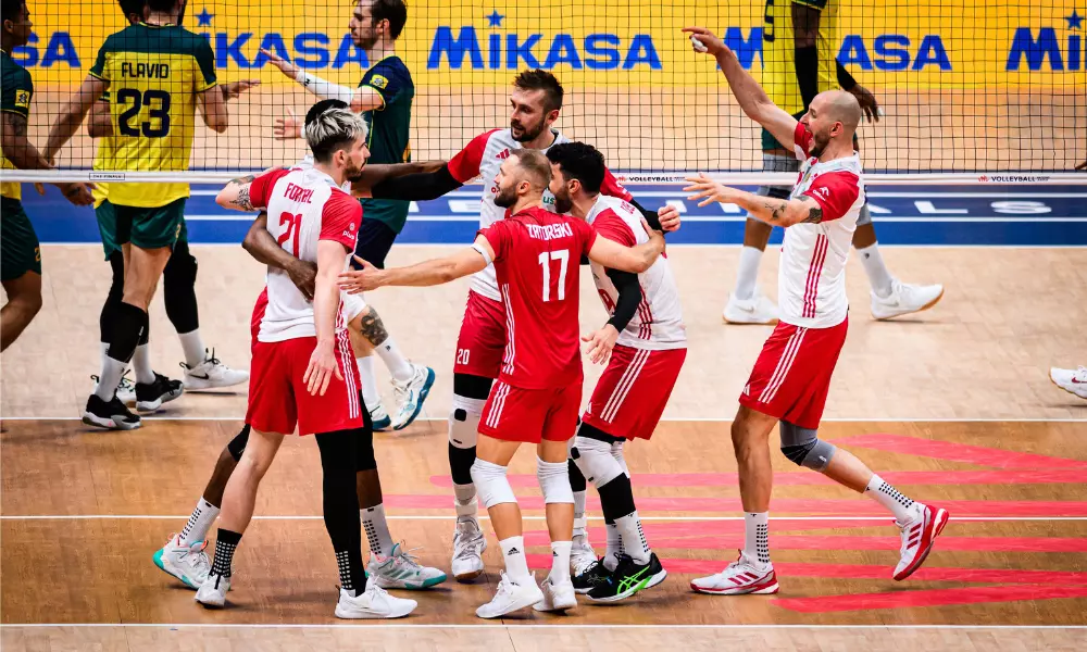 Brasil e Polônia pela VNL masculina