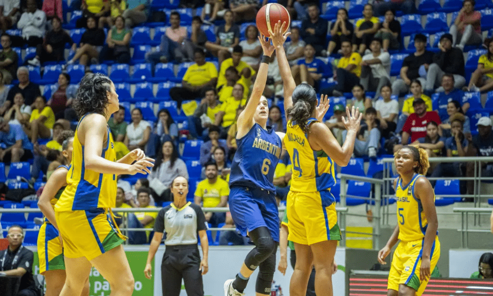Brasil perde bronze da AmeriCup Feminina sub-18 para a Argentina
