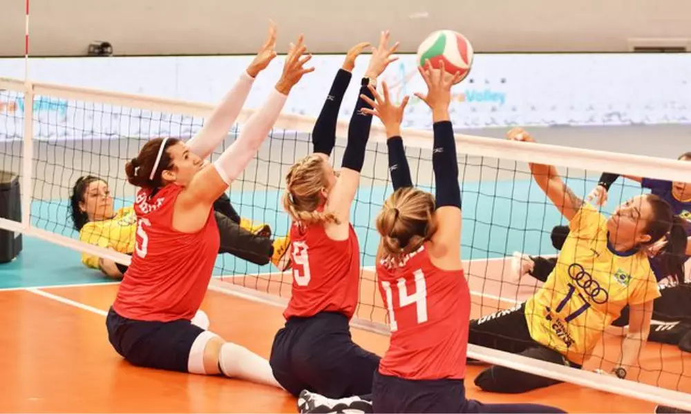 Brasil perde para EUA na estreia do World Super Six de vôlei sentado