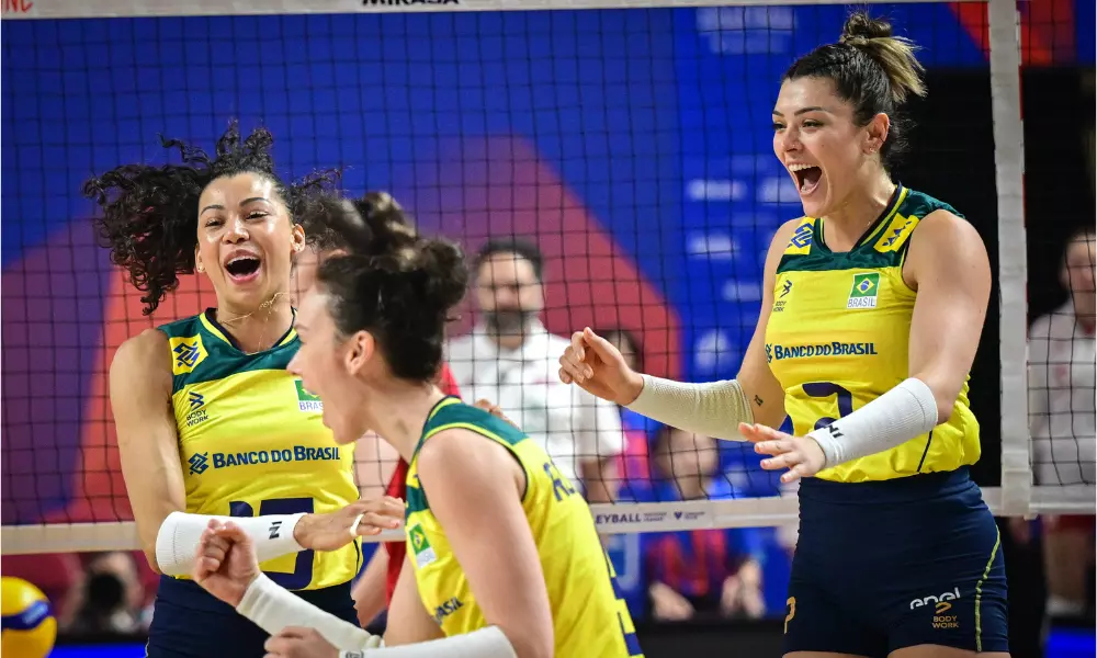 Brasil x Bulgária - VNL 2024 saiba onde assistir ao vivo