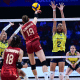 Bloqueio do Brasil em partida contra a Tailândia na Liga das Nações, a VNL 2024, ao vivo