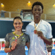 Maria Clara Pacheco, Henrique Marques, taekwondo Foto: Divulgação/CBTKD