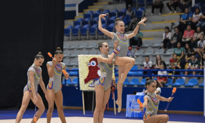 Conjunto juvenil no Pan-Americano de ginástica rítmica