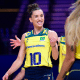 Gabi Guimarães, uma das principais jogadoras do Brasil na VNL 2024 (Foto: Volleyball World)
