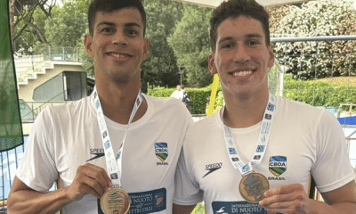 Guilherme Costa e Eduardo Moraes no Trófeu Sette Colli