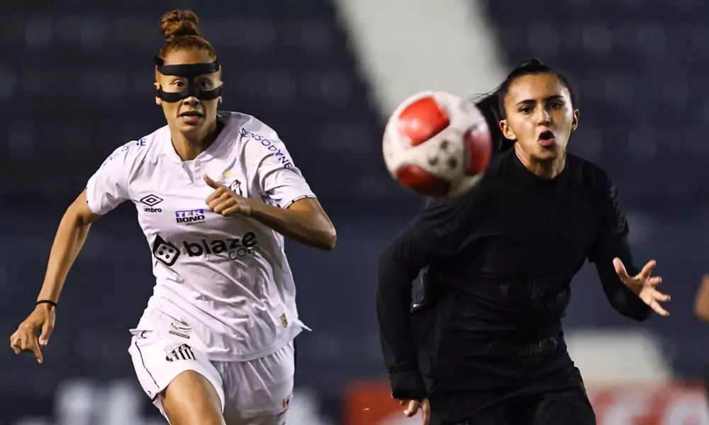 Partida entre Corinthians e Santos, válida pelo Paulista Feminino (Divulgação/Agência Paulistão)