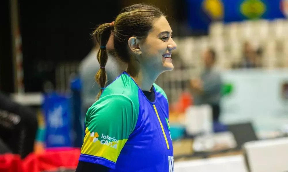 Luiza Fiorese, jogadora da seleção brasileira de vôlei sentado (Reprodução/Instagram/@luizafiorese)
