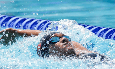 Sesi-SP nas piscinas, uma das principais equipes do Brasileiro Juvenil (Foto: Daniel Oshiro)