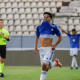 Jogador do Cruzeiro comemorando um gol no Brasileiro Sub-20