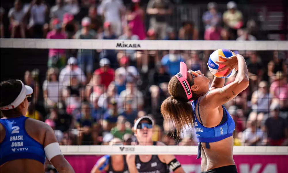 Duda e Ana Patrícia no Elite 16 de Ostrava