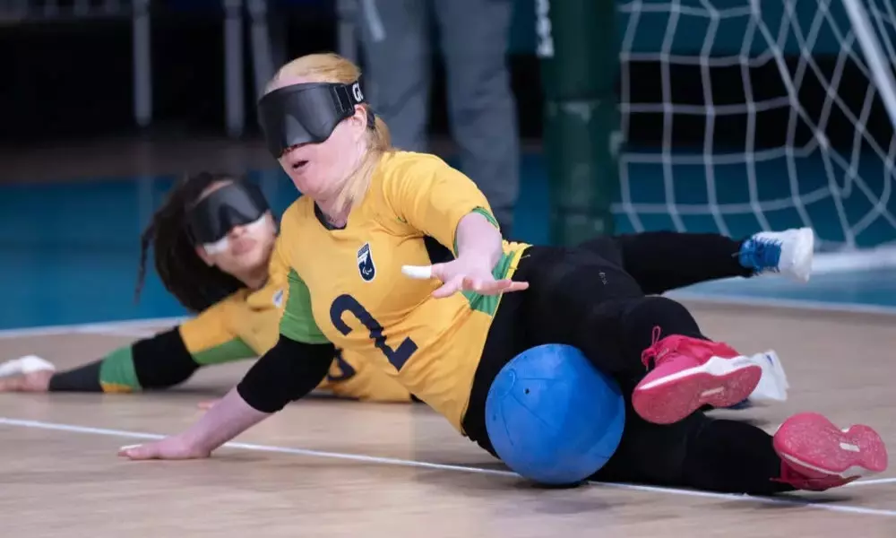 Seleção brasileira, goalball, jogos paralímpicos