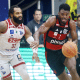 Gui Deodato no jogo entre Flamengo e Sesi Franca na final do NBB