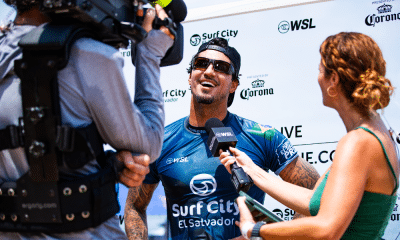 Gabriel Medina na etapa de El Salvador da WSL