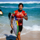Gabriel Medina em ação na etapa de Saquarema da WSL