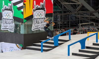 Kemily Suiara em ação no OQS de Budapeste de skate; breaking; ciclismo BMX freestyle; escalada esportiva