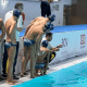 Jogadores da seleção brasileira de polo aquatico sub-16